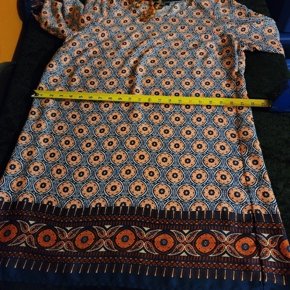 BeBop XL Mini Shift Dress Geometric Print Pullover - Picture 13 of 16